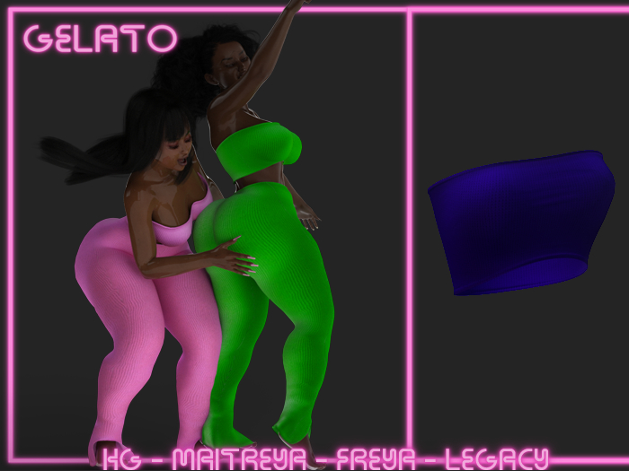 Gelato - Nitto Top  - BLU