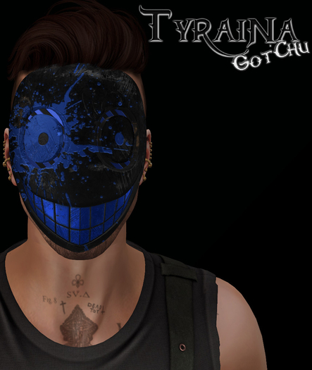 [TNK] JEFF - SPLASH BLUE #5 - Resizable