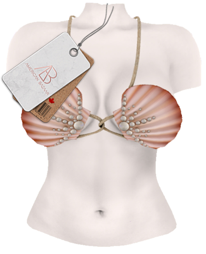 [AB] SeaShell Top Nude