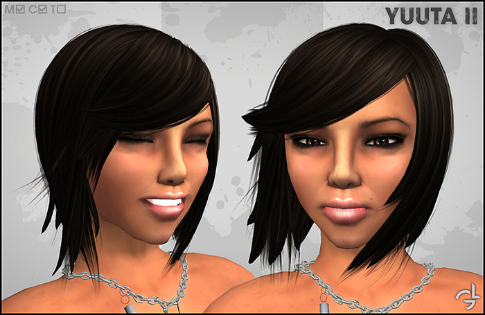 The GL - Hair - Yuuta 2 - All 45 Colors