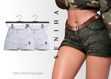 Seniha. Chloe Short // White