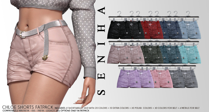 Seniha. Chloe Short // Fatpack