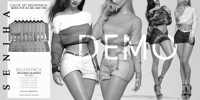 Seniha. Chloe Set // Demo BigFatpack