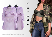 Seniha. Xandra Shirt&Top // Violet
