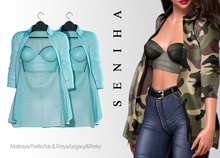 Seniha. Xandra Shirt&Top // Teal