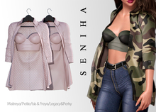 Seniha. Xandra Shirt&Top // Nude