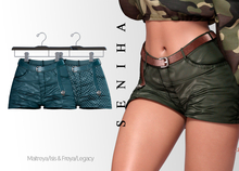 Seniha. Chloe Short // Aqua