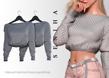 Seniha. Chloe Top // Grey