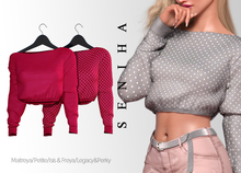 Seniha. Chloe Top // Dark Pink