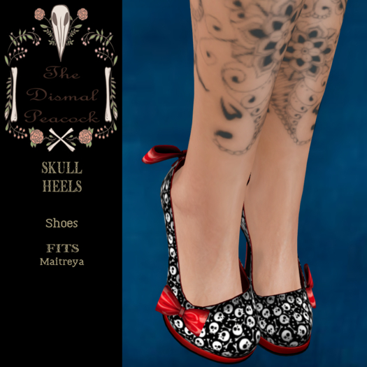 ::DP:: R&W Skulls Heels