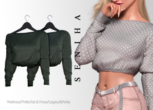 Seniha. Chloe Top // Army