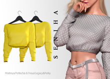 Seniha. Chloe Top // Yellow