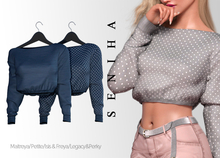 Seniha. Chloe Top // Dark Blue