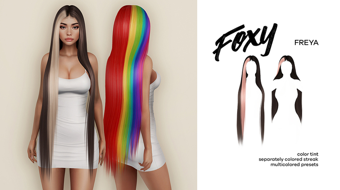 Foxy - Freya Hair FATPACK