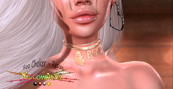 Yellow Apple - Boo Choker