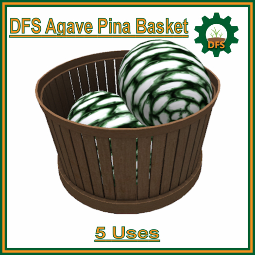 DFS Agave Pina Basket (Texture)