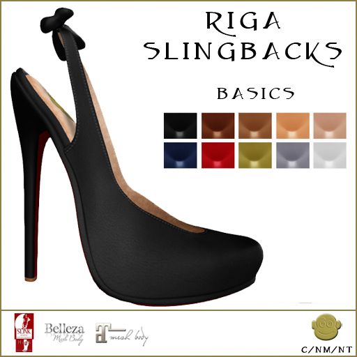BM Riga Slingbacks Basics DEMO