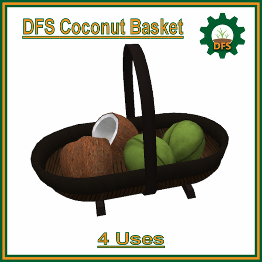 DFS Coconut Basket (Texture)