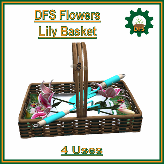 DFS Flowers - Lily Basket (Texture)