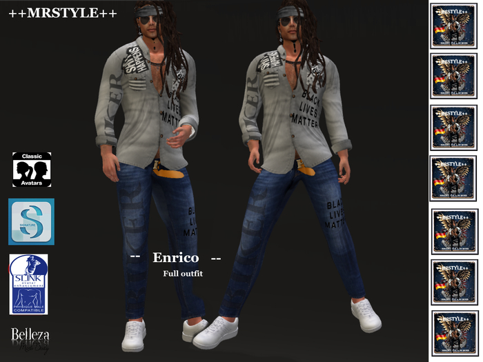 ++MRSTYLE ++ENRICO FULL OUTFIT