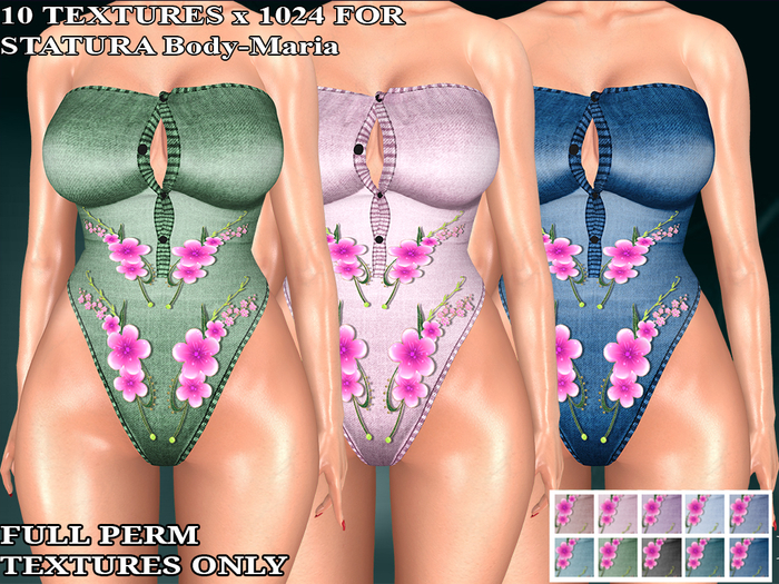 STATURA Body-Maria Textures Pack 5