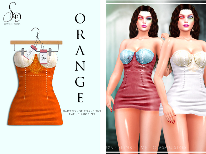 SENTINUS - Lexi Dress ORANGE