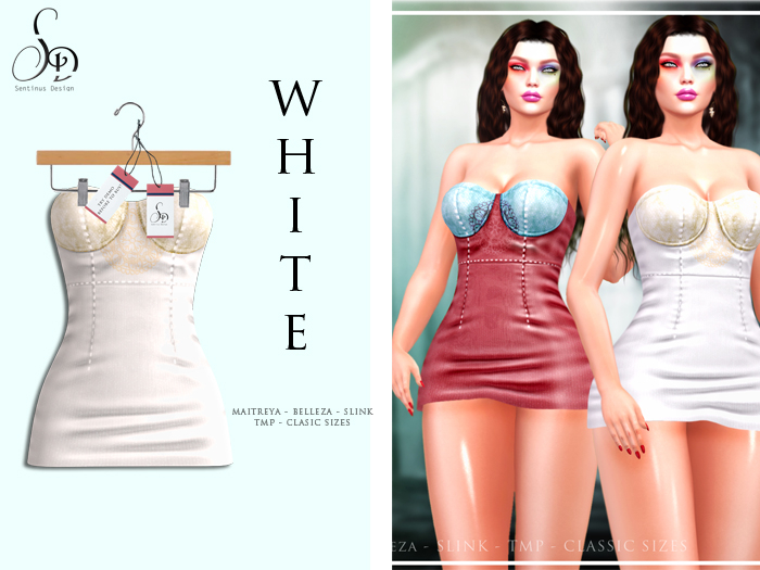 SENTINUS - Lexi Dress WHITE