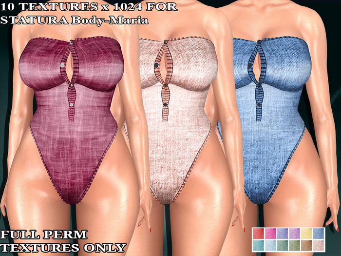 STATURA Body-Maria Textures Pack 1
