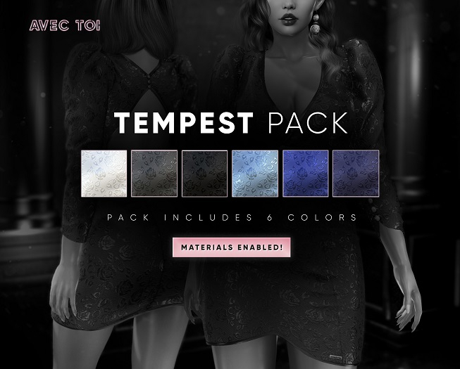 AVEC TOI - Rose Mini Dress TEMPEST PACK V.2