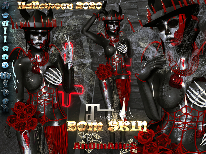 Anomalies halloween 2020 soulless witch red black