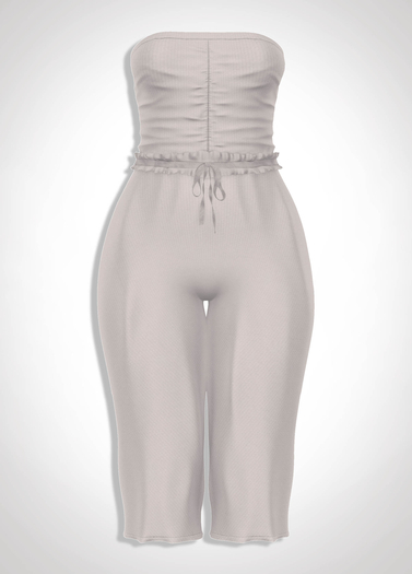 ChicModa // Natalie Jumpsuit // WHITE