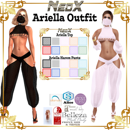 Neox Ariella Outfit with HUD