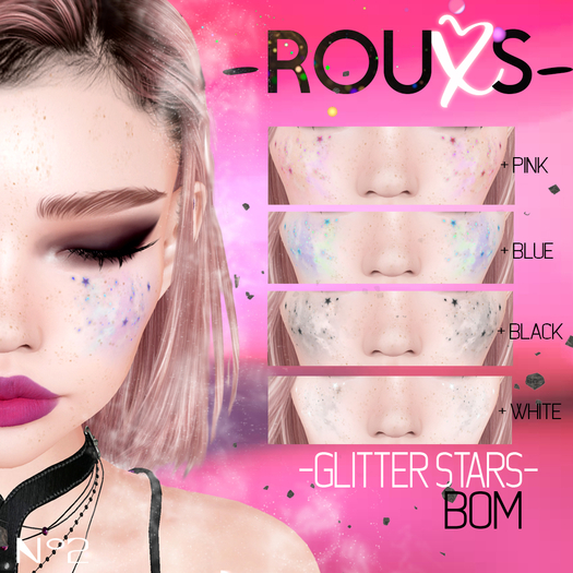 -ROUX- glitter stars 