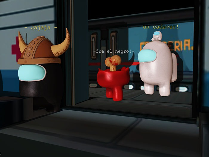 Crewmate MedBay Backdrop 1.0