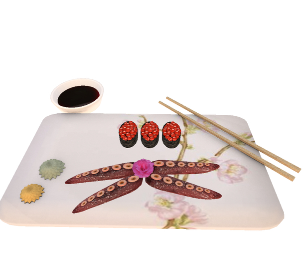 DFS Tako & Ikura Plate