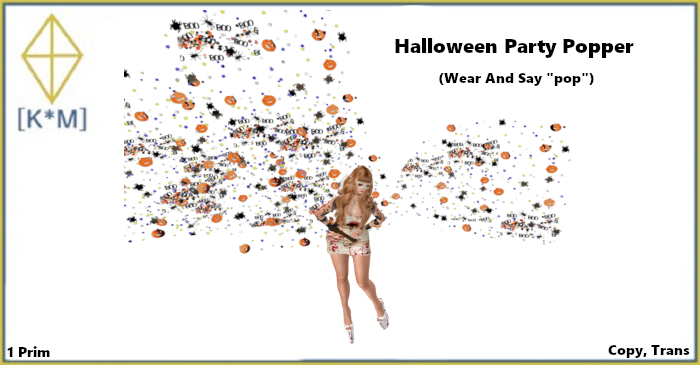 [K*M] Halloween Party Popper