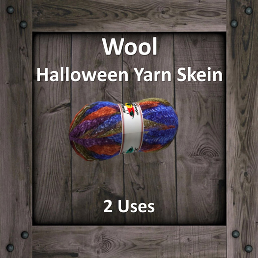 DFS Wool - Halloween Yarn Skein (Texture)