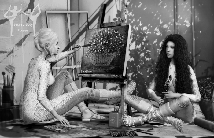 Secret Body - Moments of art - Pose