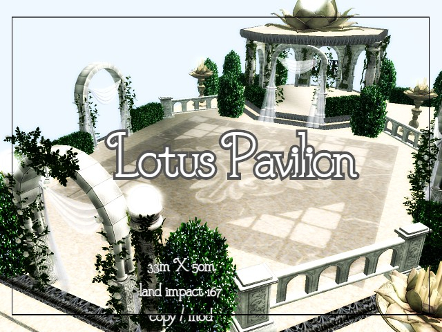[AE] Prefab Store (boxed) - Lotus Pavilion