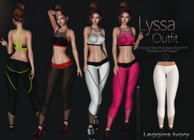 [[ Masoom ]] Lyssa Leggings- Ivory- ADDme