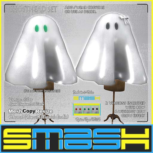 SMASH - Ghosthead Set (Silver)