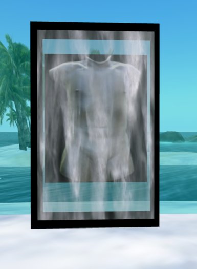 Waterfall wall Eric  big Low 3 Prim