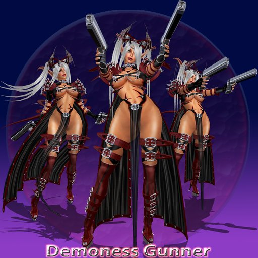 Demoness Gunner Set [VENDOM]