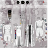 S&P Winter Bride fur stola 4.silver (rez to unpack)