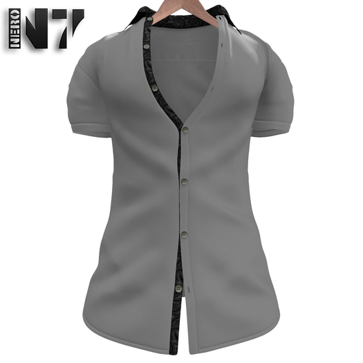 Nero - Giuseppe Shirt - White Teardrop