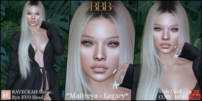 ~BBB~ RAVECKAH Shape - LeL - Ryn EVO Head