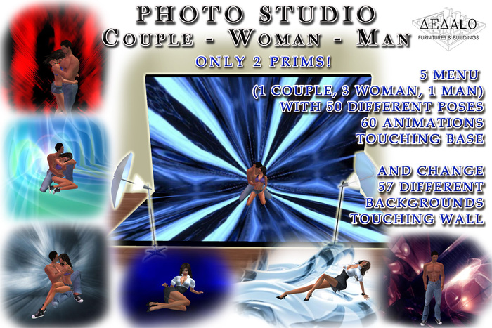Photo Studio Couple - Woman - Man * 5 BEST SELLERS IN ONE !!!!! *