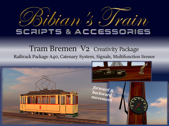 Tram- / Streetcar - Package Bremen V2 (vintage, SLRR Standard)