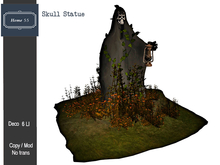 HOME 55 -  Skull Statue (Add tu Unpack)