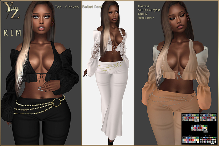 >> UnPack HUD << YELIZ MESH "KIM"